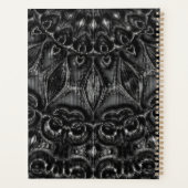 Charcoal Mandala Planner (Achterkant)