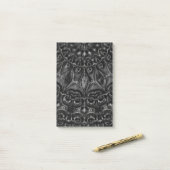 Charcoal Mandala Post-it Notes (Op bureau)