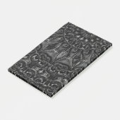 Charcoal Mandala Post-it Notes (Schuin)