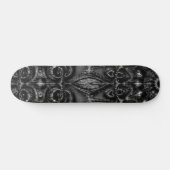 Charcoal Mandala Skateboard (Horizontaal)