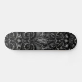 Charcoal Mandala Skateboard (Horizontaal)