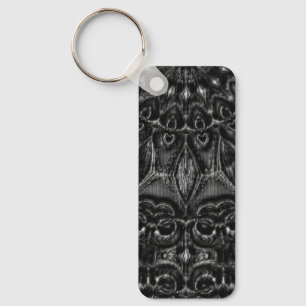 Charcoal Mandala Sleutelhanger