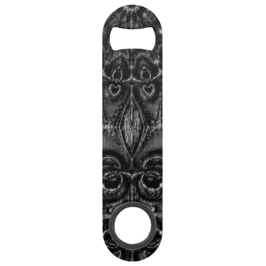 Charcoal Mandala Speed Flessenopener (Voorkant)