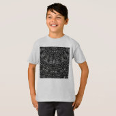 Charcoal Mandala T-Shirt (Devant entier)