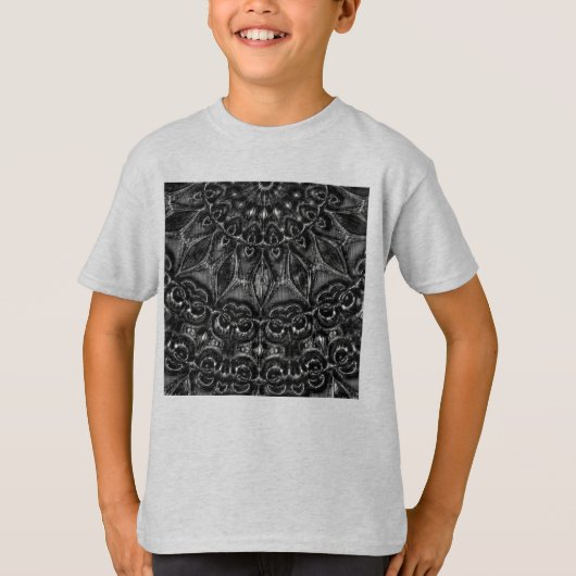 Charcoal Mandala T-Shirt (Devant)