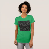 Charcoal Mandala T-Shirt (Devant entier)