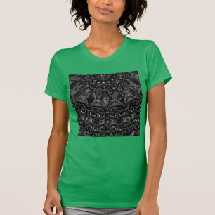 Charcoal Mandala  T-Shirt