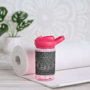 Charcoal Mandala Waterfles