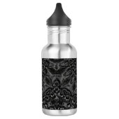 Charcoal Mandala Waterfles (Links)