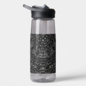 Charcoal Mandala Waterfles (Rechts)