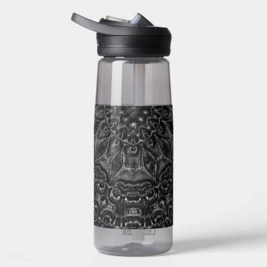 Charcoal Mandala Waterfles (Rechts)
