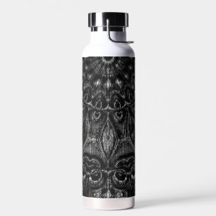 Charcoal Mandala Waterfles