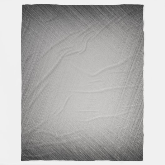 Charcoal Stitch Fleece Deken (Voorkant)