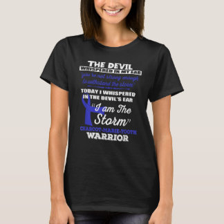Charcot-Marie-Tooth-krijger CMT-bewustzijn T-shirt