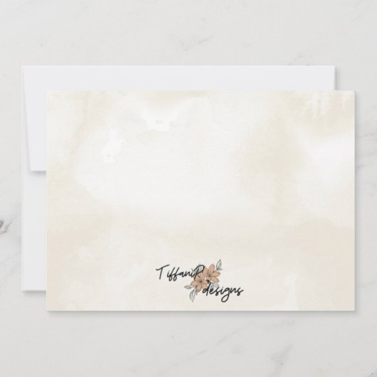 Charcuterie Board Dank u kaart (Achterkant)