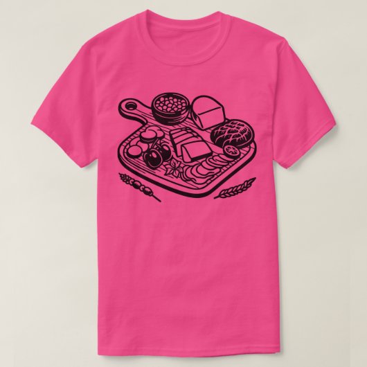 Charcuterie Board T-shirt (Design voorkant)
