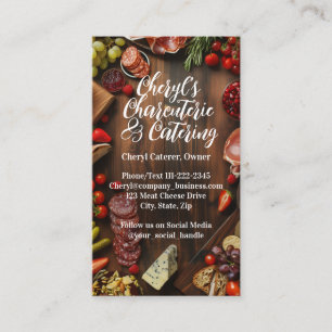 Charcuterie Catering Feest- of Evenementenplanner Visitekaartje