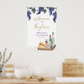 Charcuterie Fête des mariées à vin Affiche de bien (Cuisine)