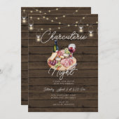 Charcuterie Night Invitation Kaart (Voorkant / Achterkant)