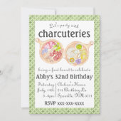 Charcuterie Office des aliments Invitation d'anniv (Devant)