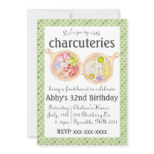 Charcuterie Office des aliments Invitation d'anniv