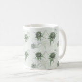 Chardon vert ... mug (Devant droit)