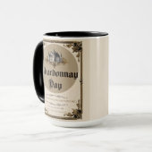 Chardonnay Day - Parenting Survival Parody Mug (Devant gauche)
