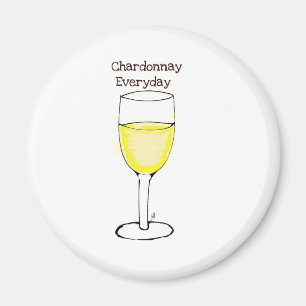 CHARDONNAY ELKE DAG WINDAFDRUKKING DOOR JILL MAGNEET