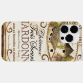 Chardonnay Label Case-Mate iPhone Case (Achterkant (horizontaal))