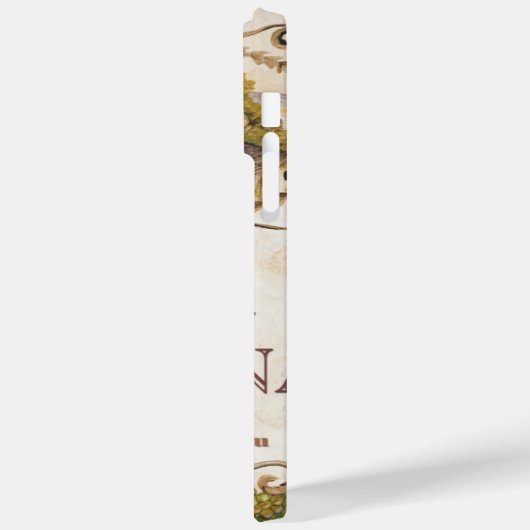 Chardonnay Label Case-Mate iPhone Case (Achterkant / Links)