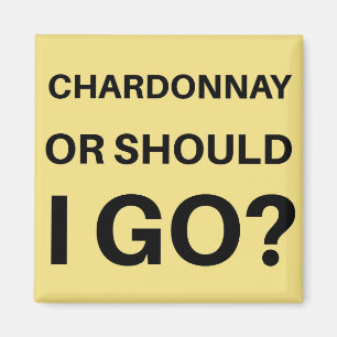 Chardonnay of moet ik gaan? magneet