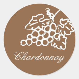 Chardonnay Ronde Sticker