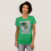 Chardonnay Wine Grapes & Description Shirt (Voorkant volledig)