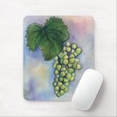Chardonnay Wine Grapes Mousepad Muismat (Met muis)