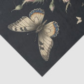 Chardons et Papillons Papier de Soie (Détail)