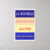 Charente Maritime Art Déco Poster Style Design (Recto)