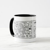 Charfield Village Map Mug (v2.0) (Devant gauche)