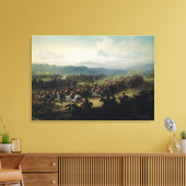Charge of the Light Brigade, 25 oktober 1854 Canvas Afdruk (Insitu (Woonkamer))