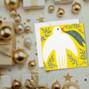Charge Peace Dove kerstfeestdag Gold
