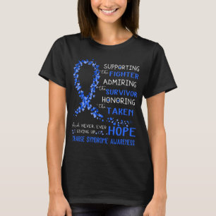 Charge Syndrome Warrior Ondersteunende Strijder T-shirt
