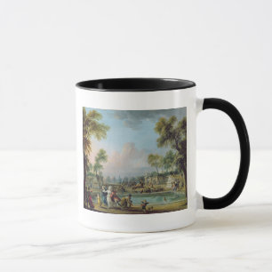 Charge van prins Lambesc in Tuileries Mok