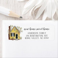 Charge Yellow House Home Sweet Home Adres
