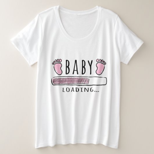 Chargement de la petite fille | Enceinte (Design devant)