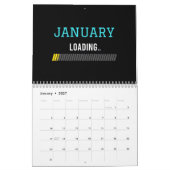 Chargement du calendrier du jeu d'écran 2024 (Jan 2027)