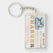 Charger tondeuse zeilschepen 1861 sleutelhanger (Voorkant)