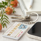 Charger tondeuse zeilschepen 1861 sleutelhanger (Voorkant Rechts)