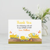 Charges De Camion De Construction De Merci Anniver (Debout devant)