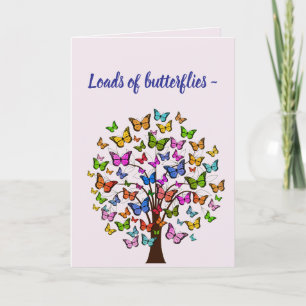 CHARGES DE CARTES DE BIEN-ÊTRE DE BUTTERFLIES