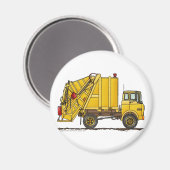 Chargeur arrière de camion-poubelle Magnets (Recto/Verso)
