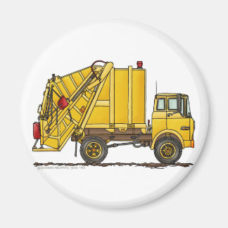 Chargeur arrière de camion-poubelle Magnets